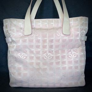 🌸 CHANEL 🌸 ‘New Travel Line’ Jacquard Tote LARGE